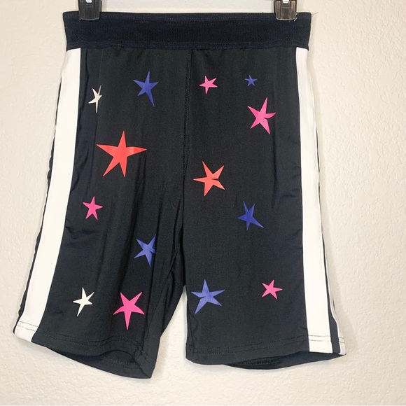 Pam and Gela Star Print Biker Shorts Size M - Picture 5 of 10